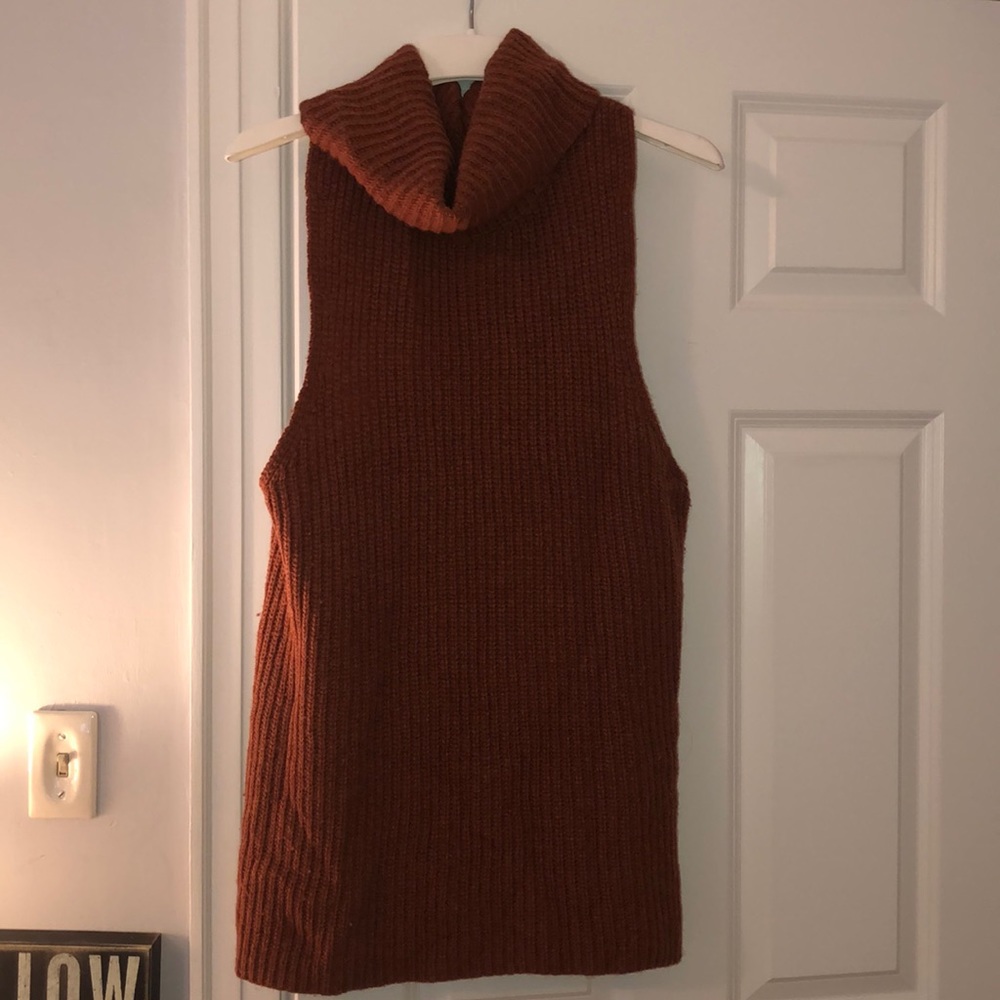 Free People sleeveless sweater